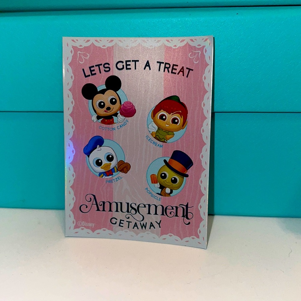 Disney Doorables Let’s Go Amusement Postcard